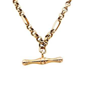 9ct Gold 9.4g 18 inch Figaro Chain